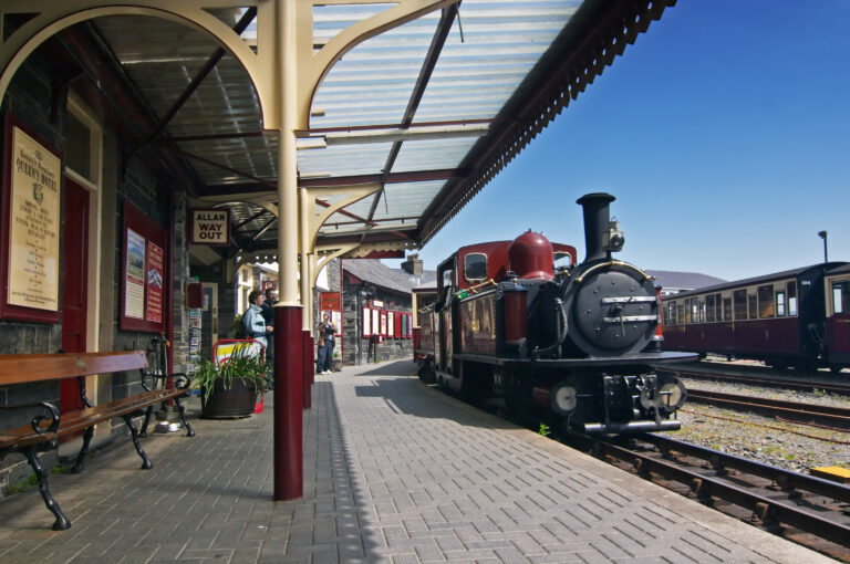Ffestiniog,Railway,Portmadoc,(porthmadog),North,Wales
